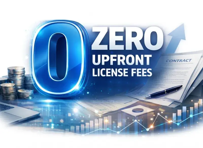 Zero Upfront Fees
